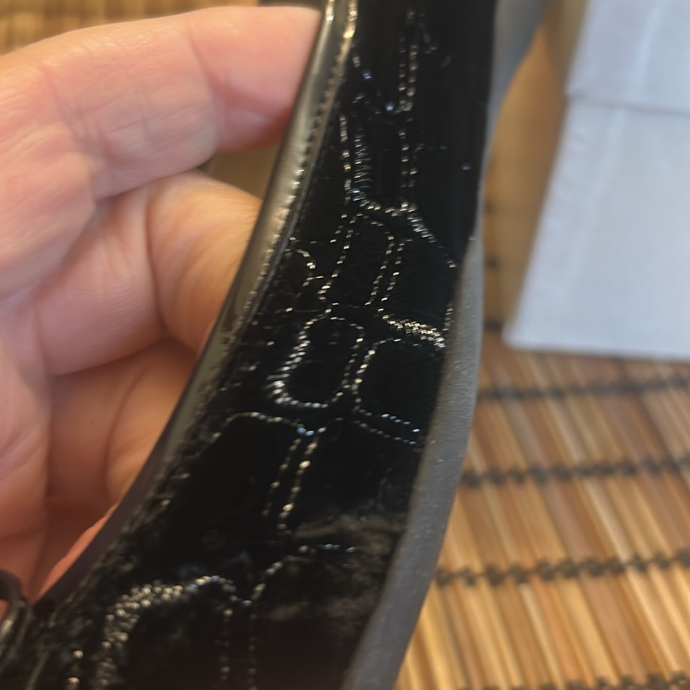 Taryn Rose Black Patent Leather Flats - Picture 5 of 5